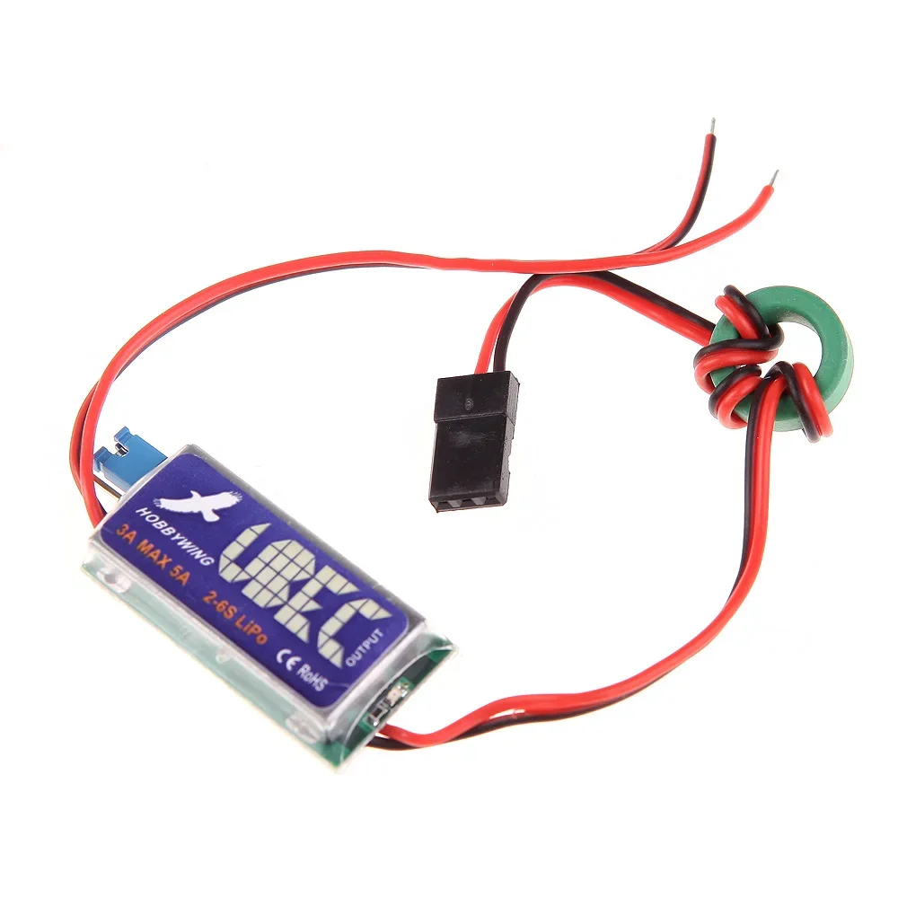 Rc Hobby Wing - Hobbywing-RCヘリコプタードローン用のジャミングレギュレーター,低ノイズ,フルシールド,ubec,ubec,ubec,5v,6v,3a max,5a