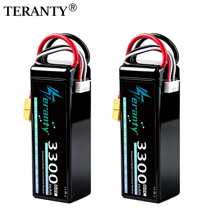 Rc Truck Monster - TERANTY 4S 3300mAh リポバッテリー 14.8V 60C
