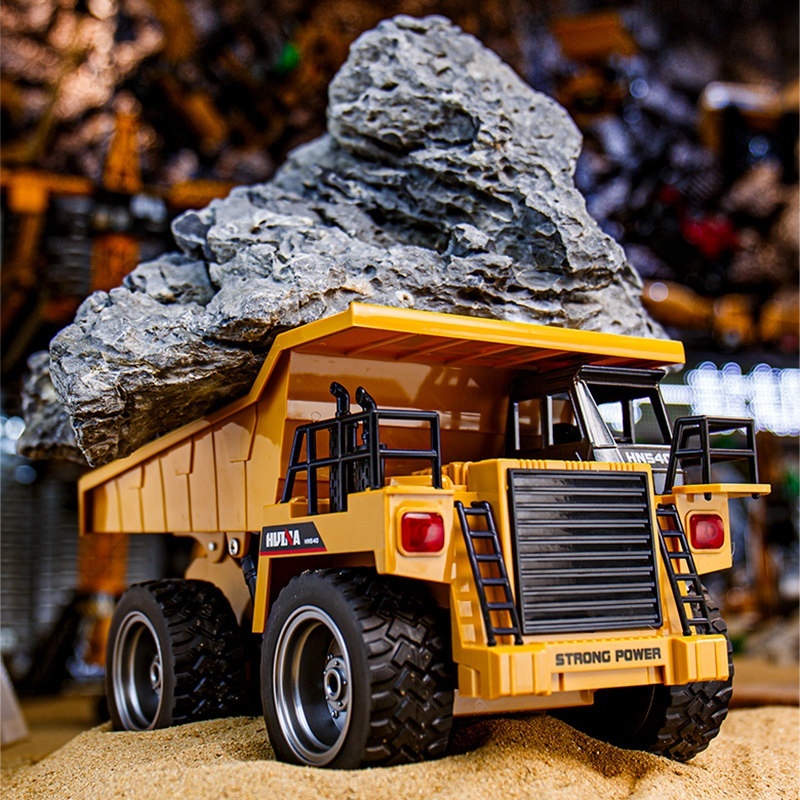 Rc Hobby Dump Truck - Huina 1534 RCダンプトラック 1/18スケール 9チャンネル 合金製