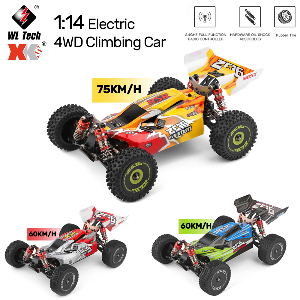 Rc Hobby Dump Truck - WLtoys 144001 144010 4WD RCカー 60KM/H