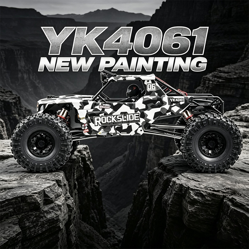 Rc Hobby Dump Truck - YK4061 1:6 新塗装 大型低重心プロ仕様RCカー 4WD強力クライミングオフロードリモートコントロールカー