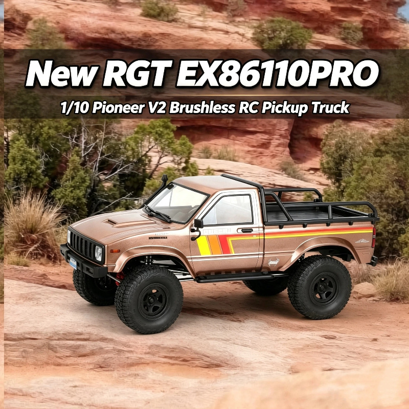 Rc Hobby Dump Truck - 新製品 RGT EX86110PRO パイオニア 1/10 シミュレートピックアップ