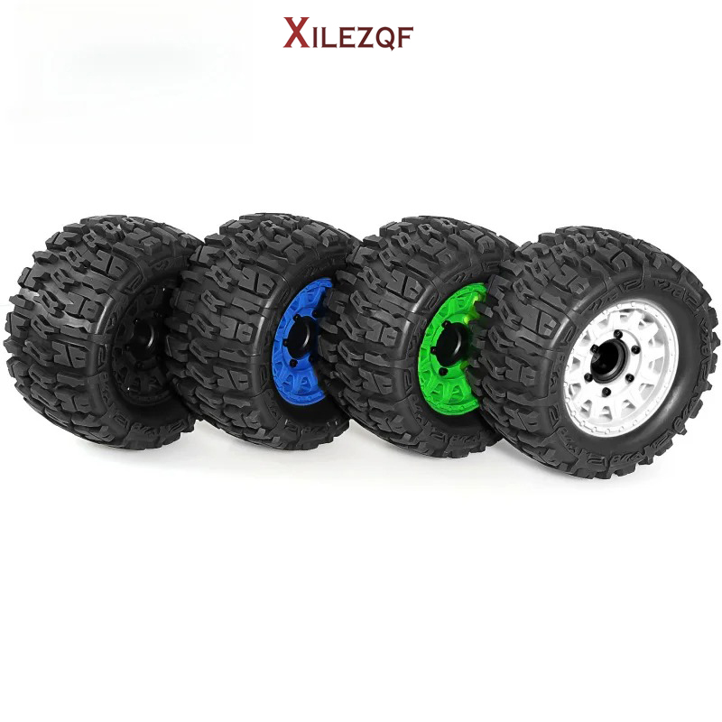 XILEZQF 4個入り 1/10 モンスタートラックタイヤ - Rc Truck Monster のレビューと価格