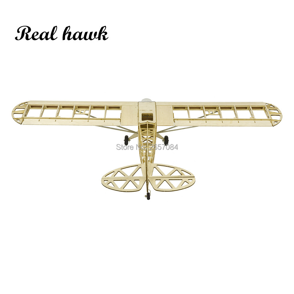 パイパーJ3カブ1200mm、バルサ材を使用したRC飛行機キ - Rc Hobby Kit のレビューと価格