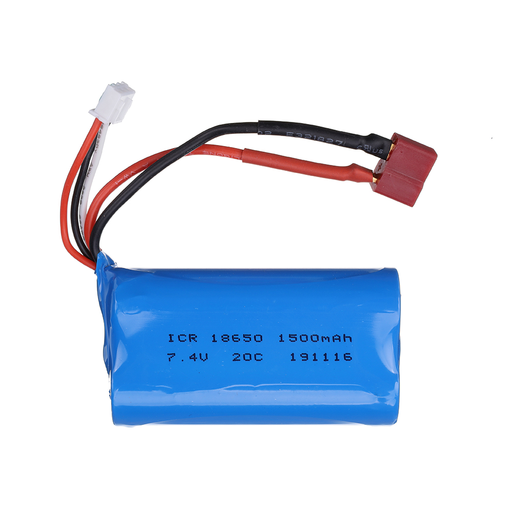 7.4v 1500mahリチウムイオン電池18650 2s  - Rc Hobby Factory のレビューと価格