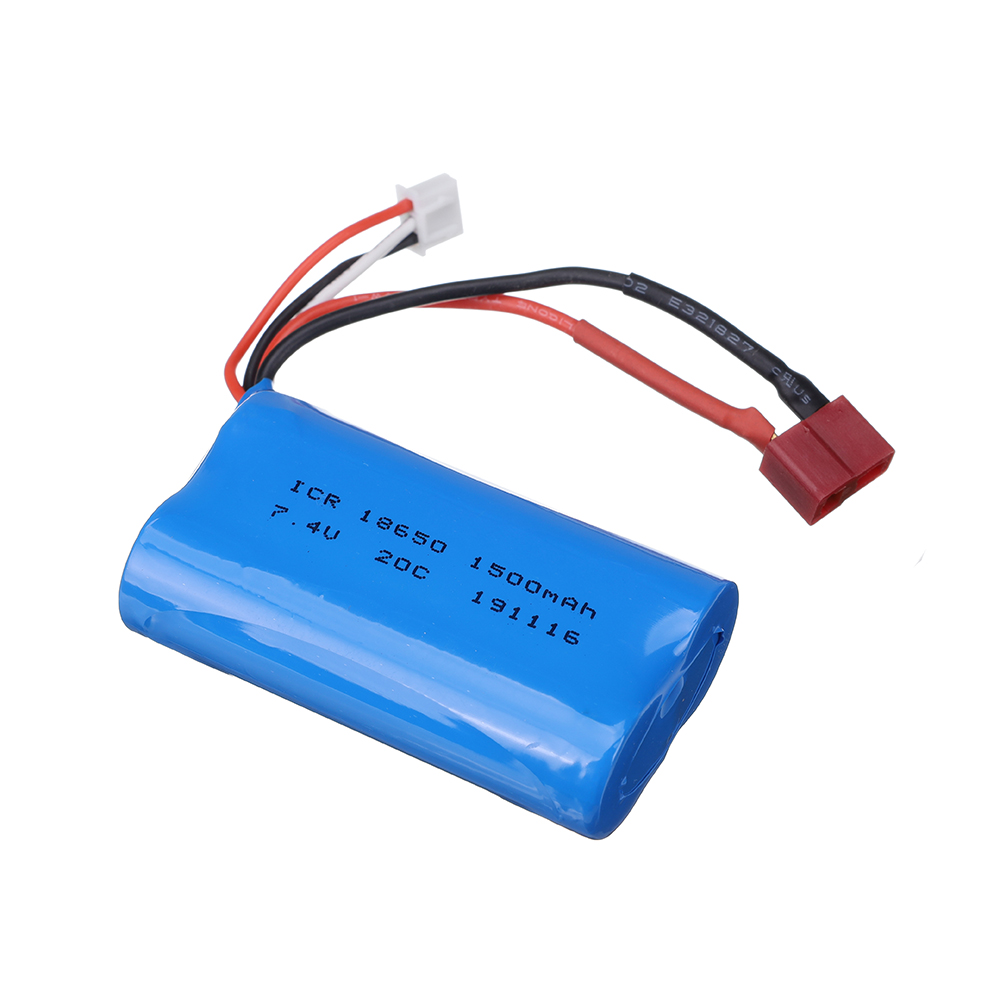 7.4v 1500mahリチウムイオン電池18650 2s  - Rc Hobby Factory のレビューと価格