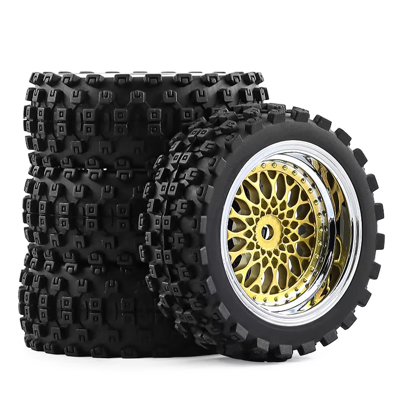 1/10 RCカー オフロード用ゴムタイヤ ゴールデンメッシ - Rc Hobby Dump Truck のレビューと価格
