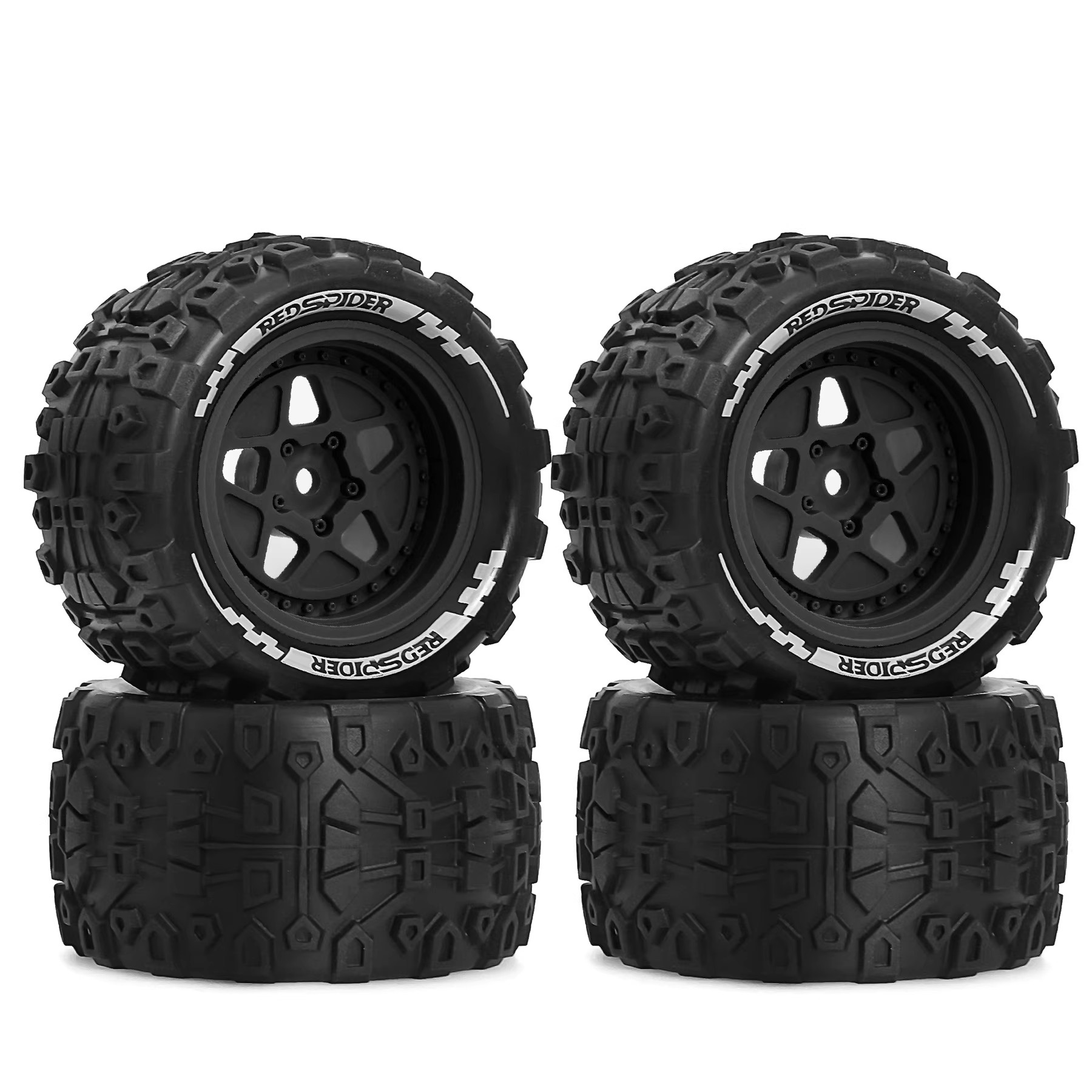 1/18 モンスタートラックタイヤ R374 アップグレード - Rc Truck Monster のレビューと価格