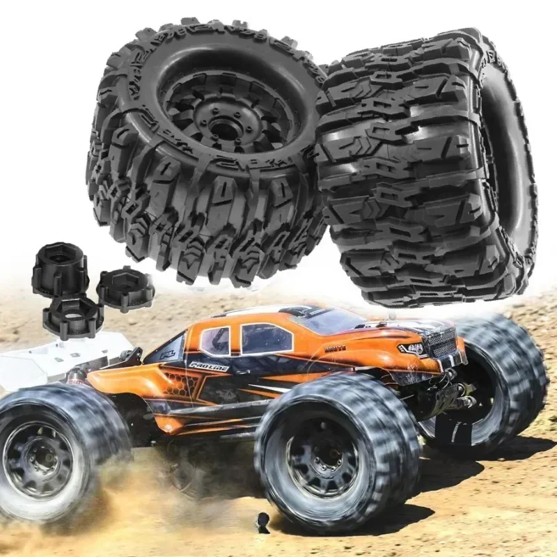 1/8スケール用ホイールタイヤ4個セット。170mmタイヤ、 - Rc Truck Monster のレビューと価格