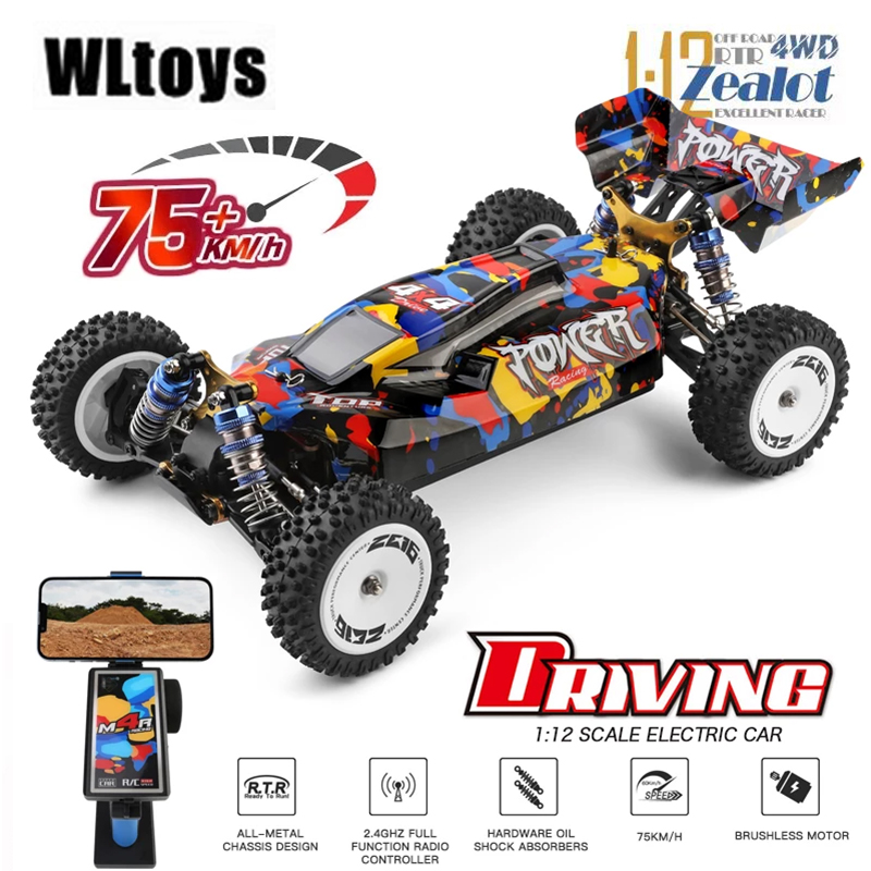 Wltoys-子供と大人のための電気レーシングカーのおもちゃ - Rc Truck Monster のレビューと価格