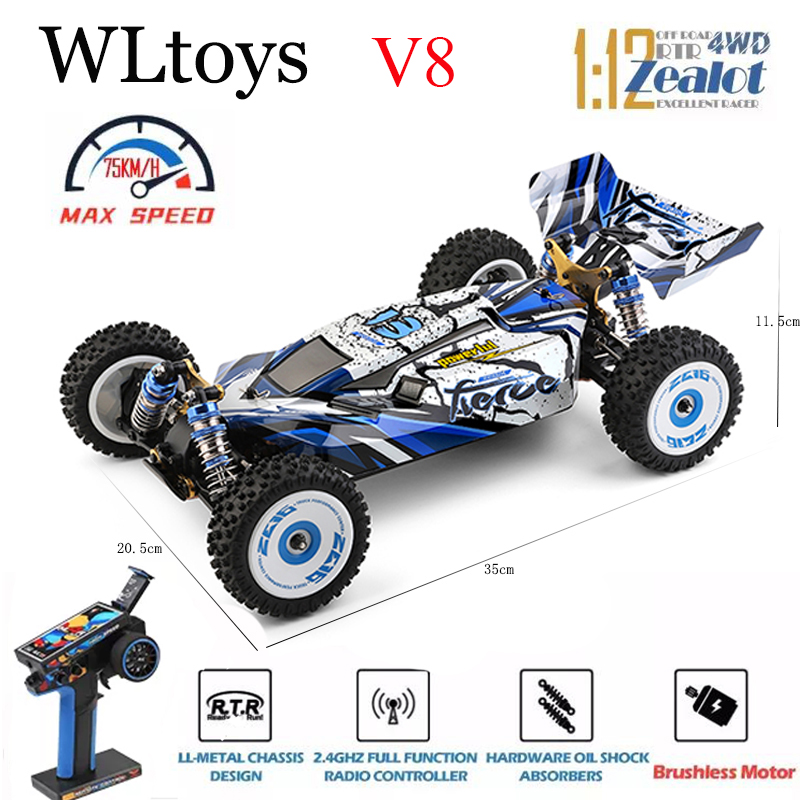Wltoys-子供と大人のための電気レーシングカーのおもちゃ - Rc Truck Monster のレビューと価格