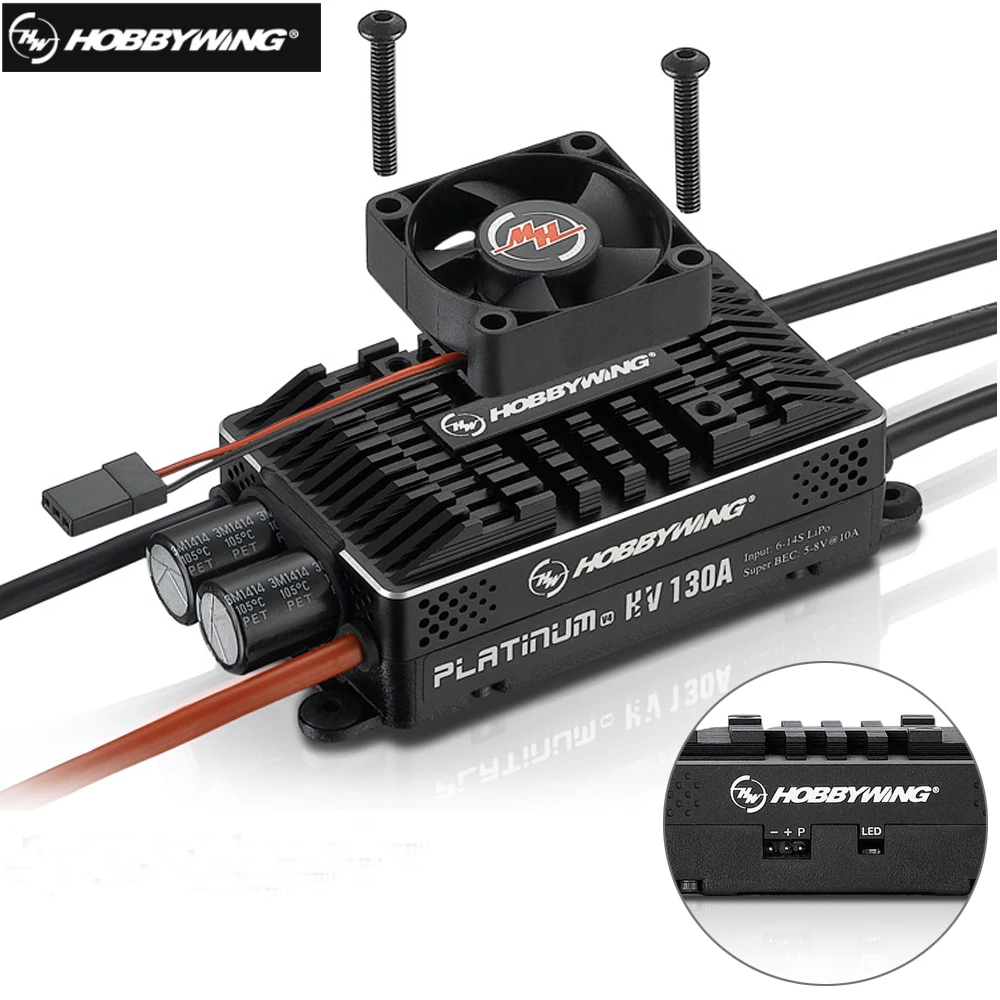 Hobbywing Platinum HV 130A SBE - Rc Hobby Wing のレビューと価格