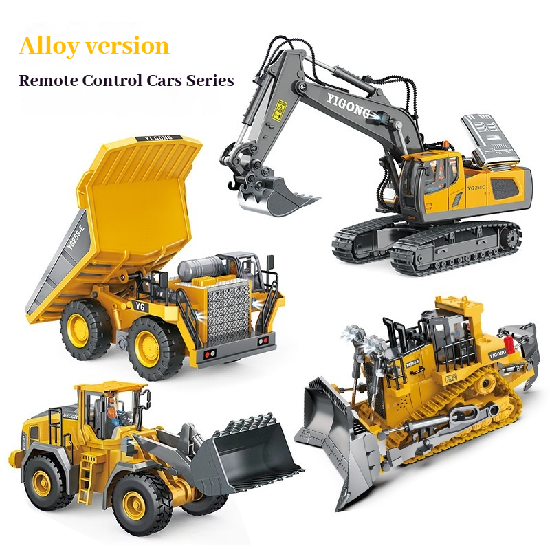 YIGONG合金製リモートコントロールエンジニアリング車両  - Rc Hobby Dump Truck のレビューと価格