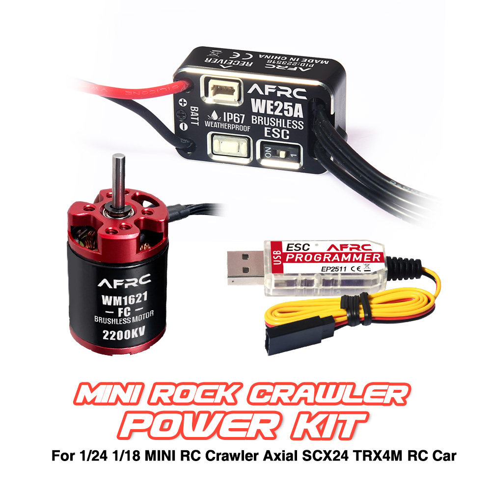 AFRC ESC 25A ブラシレスパワーキット (セット) - Rc Hobby Kit のレビューと価格