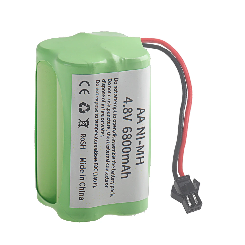 ニッケル水素電池 6800mAh 4.8V 4*AA バッテ - Rc Hobby Parts のレビューと価格
