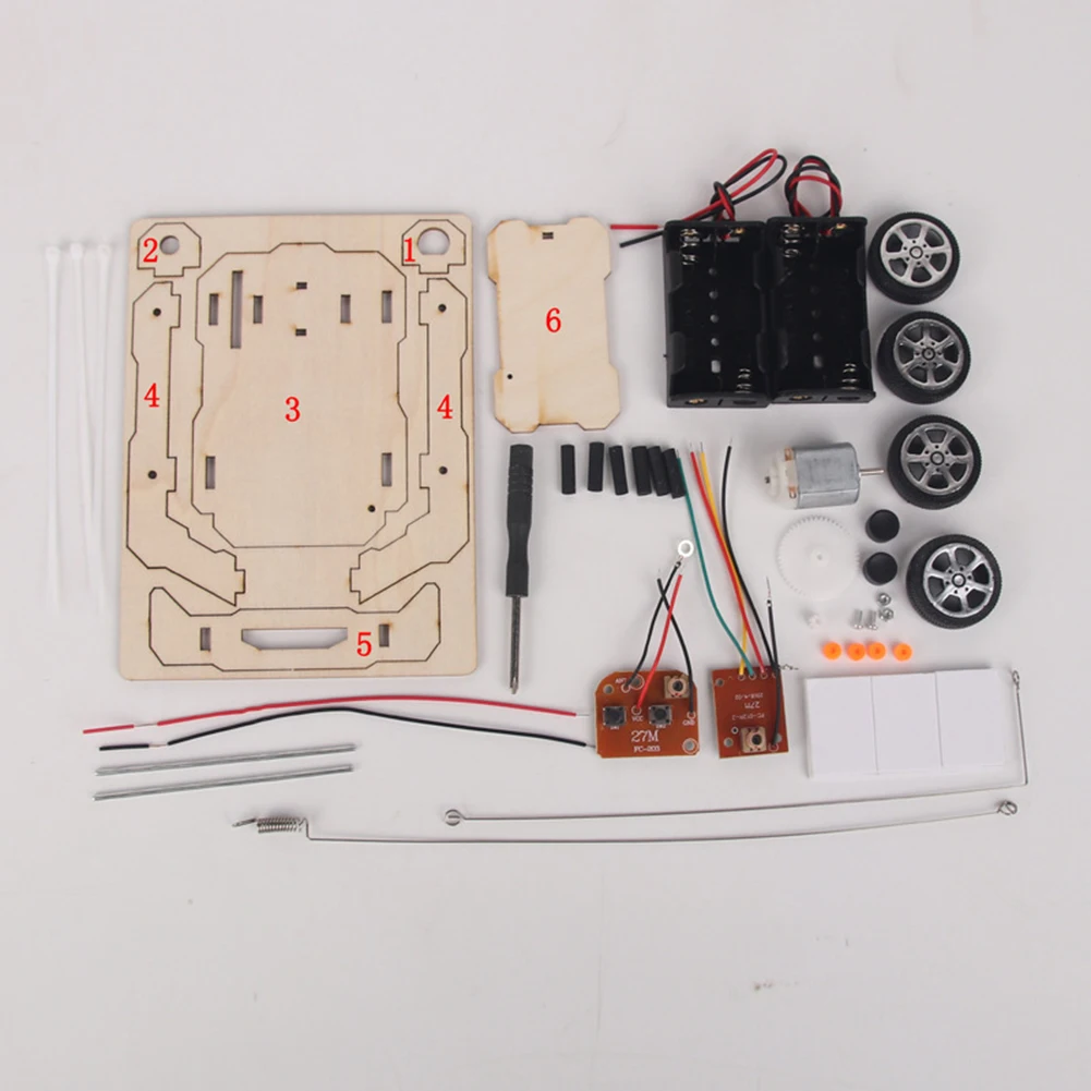 DIY RC カーモデル組み立てキットミニ教育学習 STEM - Rc Hobby Kit のレビューと価格