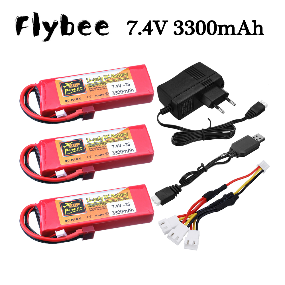 おもちゃ,rc,車の部品,2s,7.4v,3300mah,1 - Rc Hobby Kit のレビューと価格